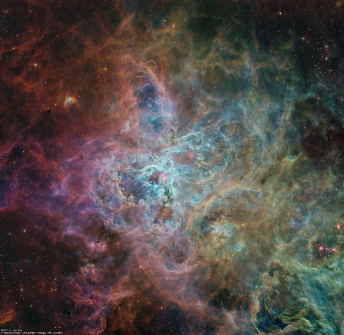 22012 tarantula nebula stars