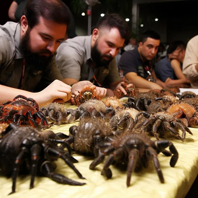 22099 tarantula dish preparation