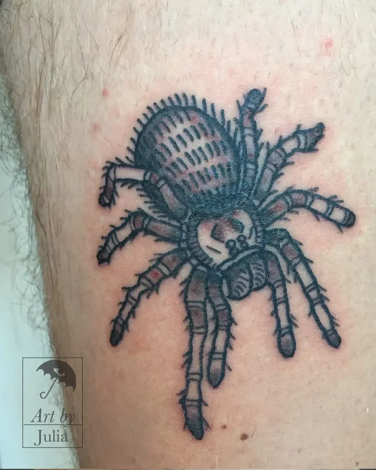 22103 tarantula tattoo realistic