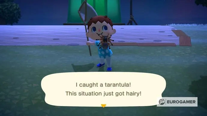 22149 animal crossing tarantula sell price