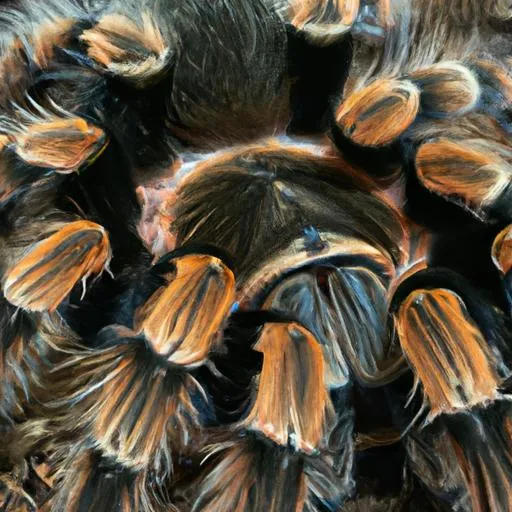22161 tarantula reacting
