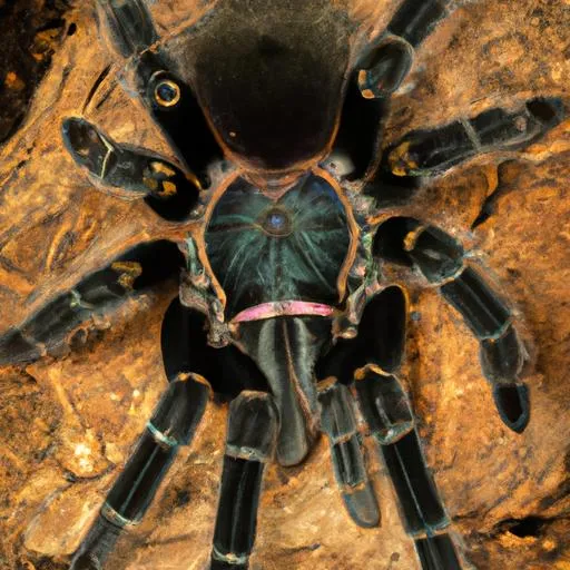 22194 giant peach tarantula handling