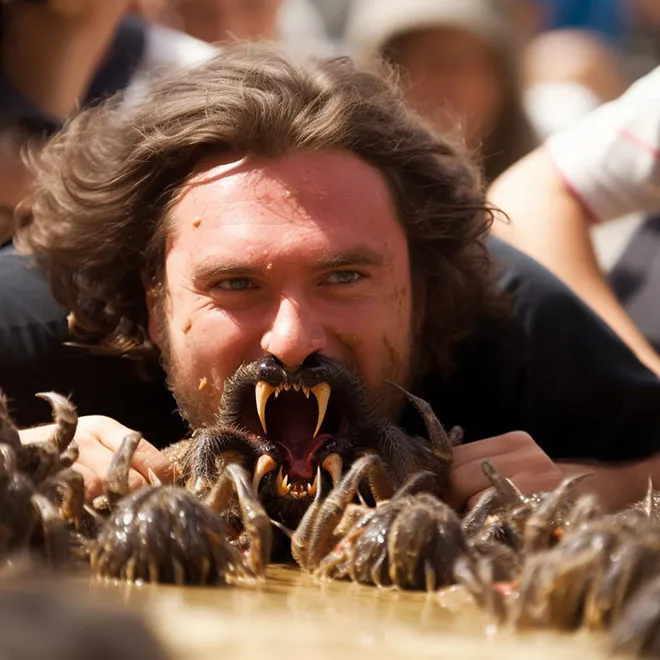 22241 live insects tarantula
