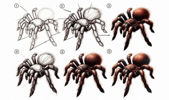 22353 tarantula anatomy